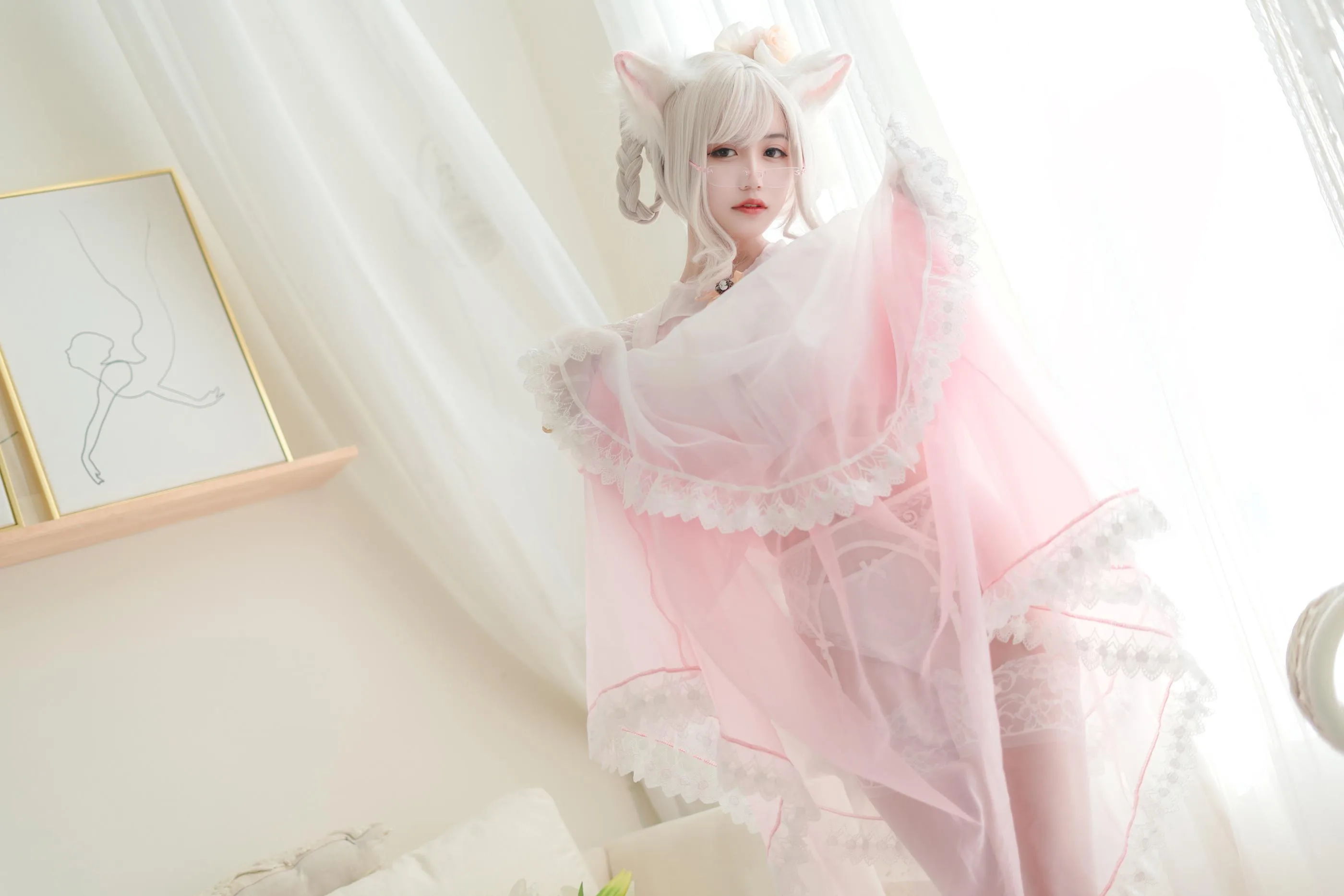 小仓千代w – NO.08 透明女仆粉色 [24P]插图6